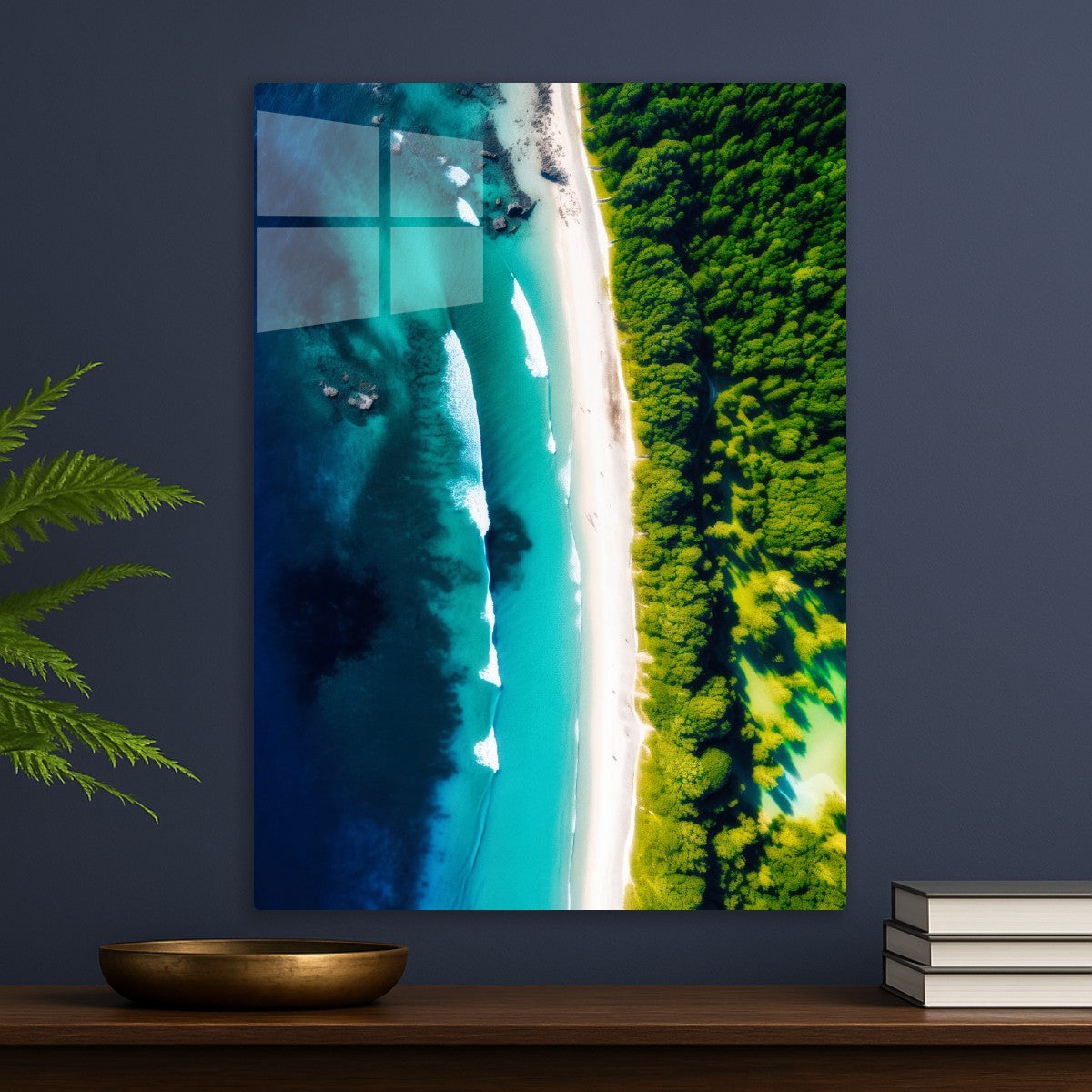 Island seaside scenery