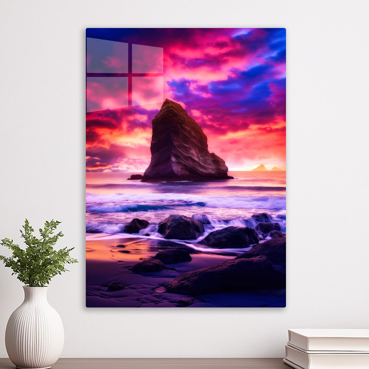 Epic Ocean Rock Sunset