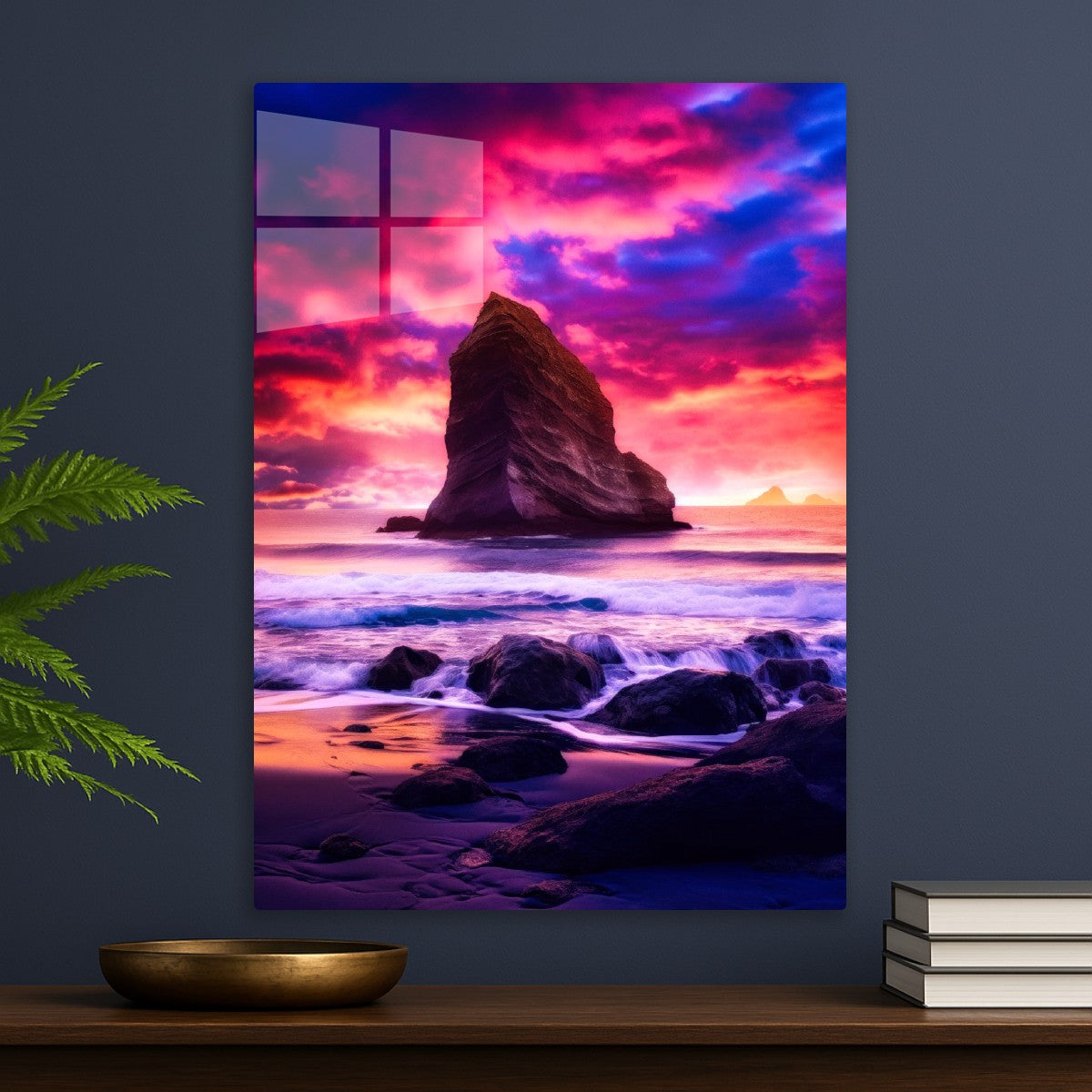 Epic Ocean Rock Sunset