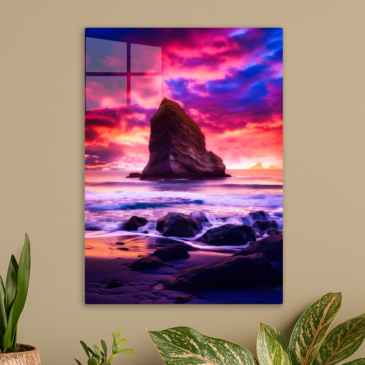 Epic Ocean Rock Sunset