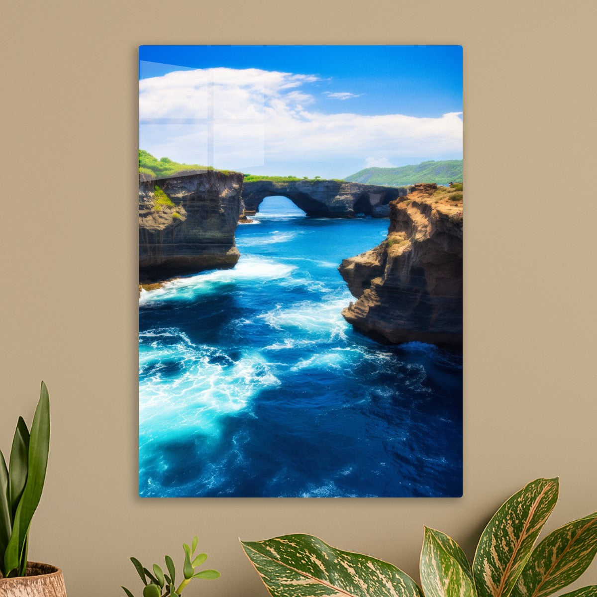 Natural Ocean Arch View