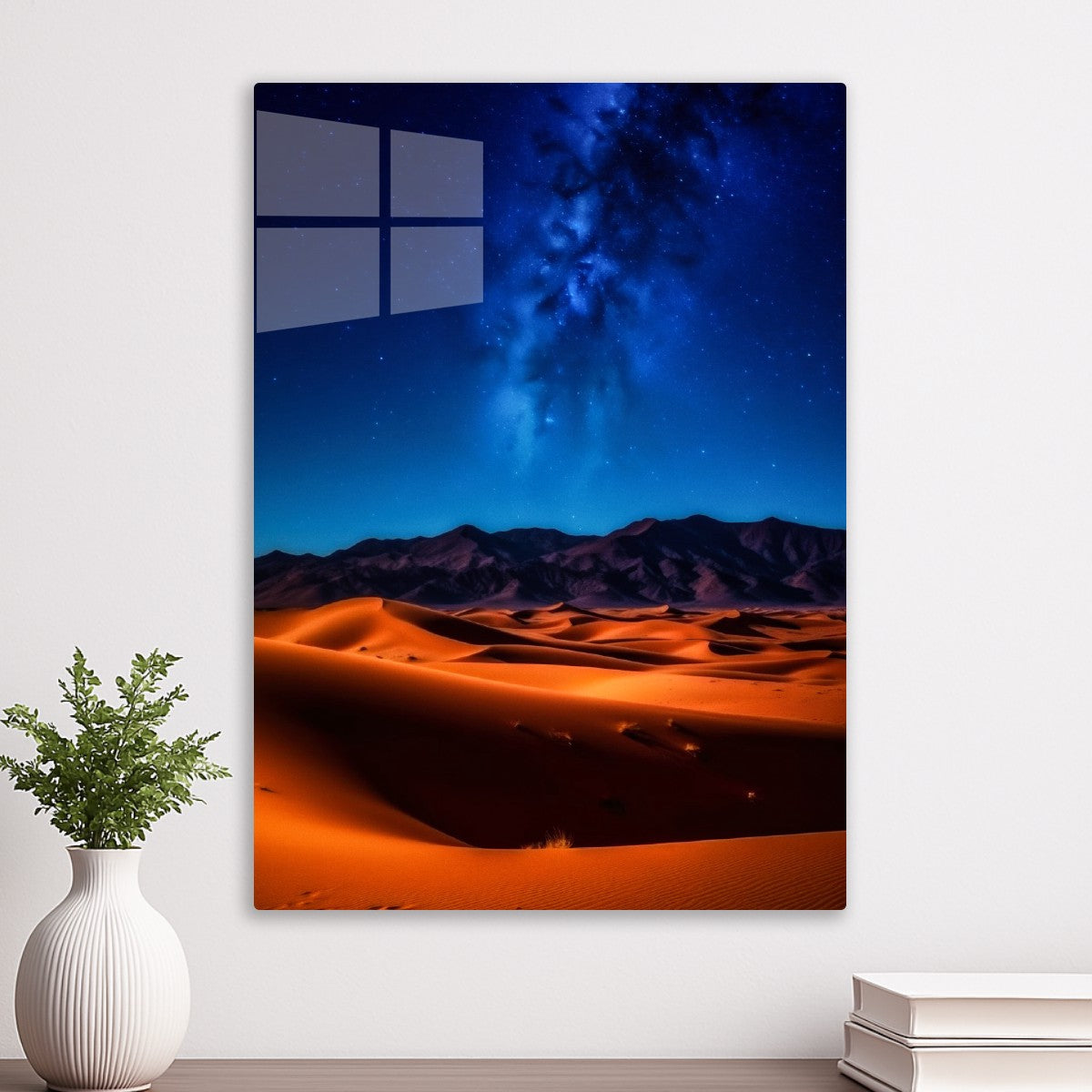 Starlit Desert Dunes