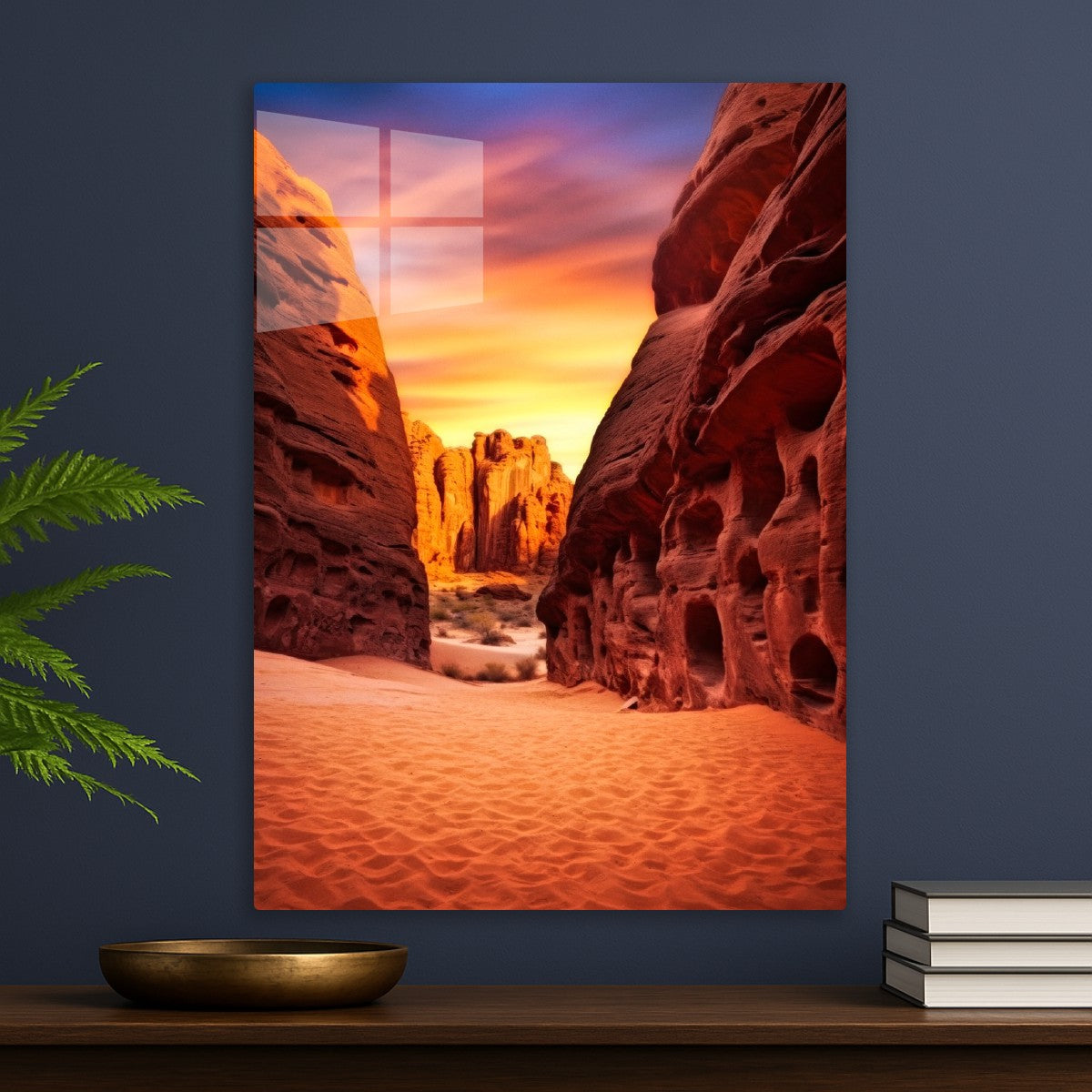 Fiery Canyon at Sunset