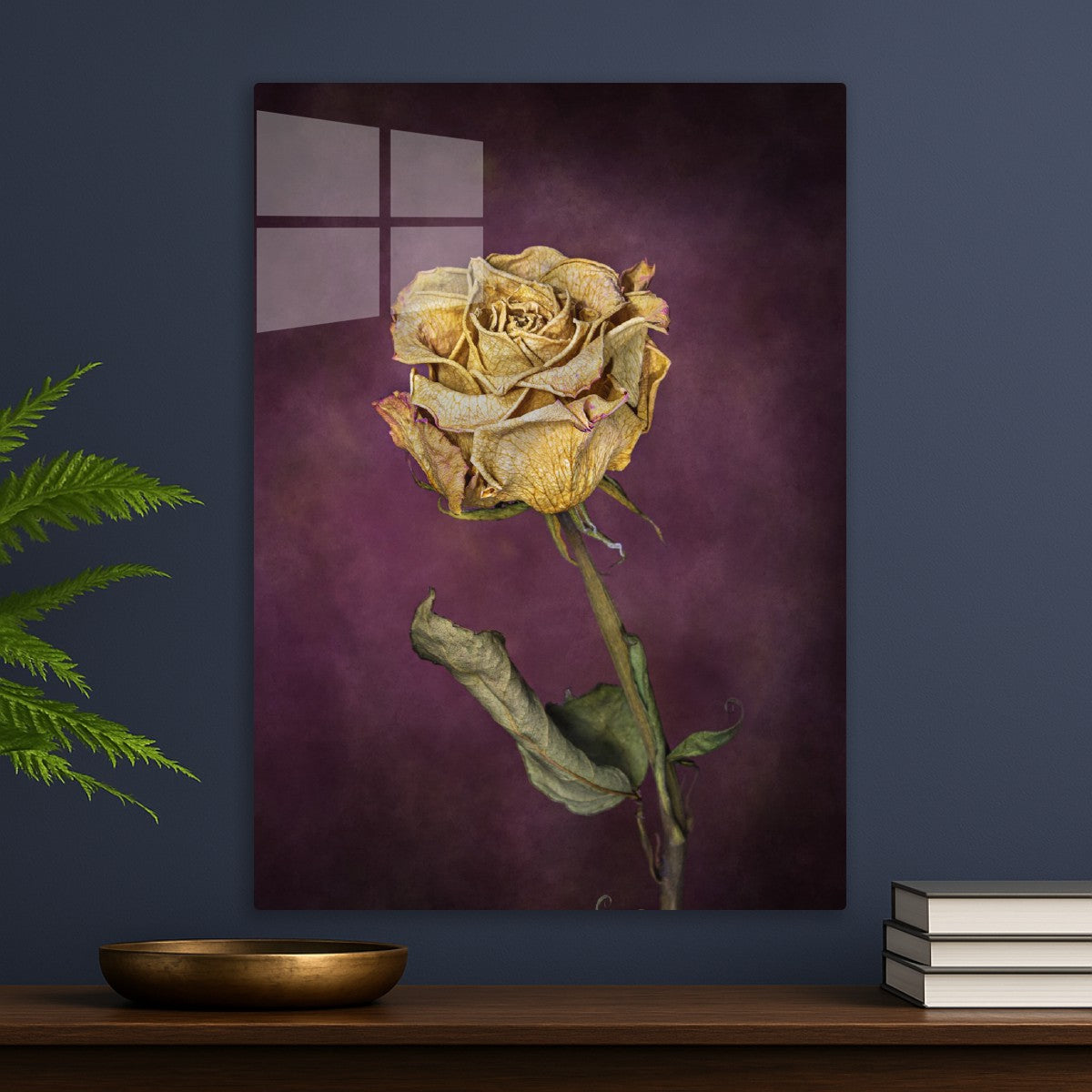 Dried Rose Still Life