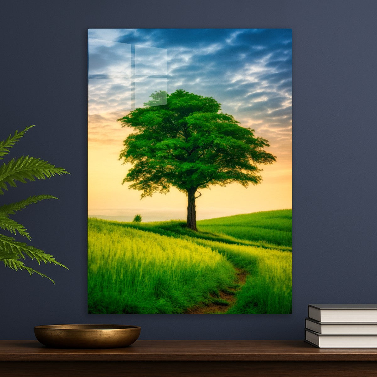 Lone Tree at Golden Hour