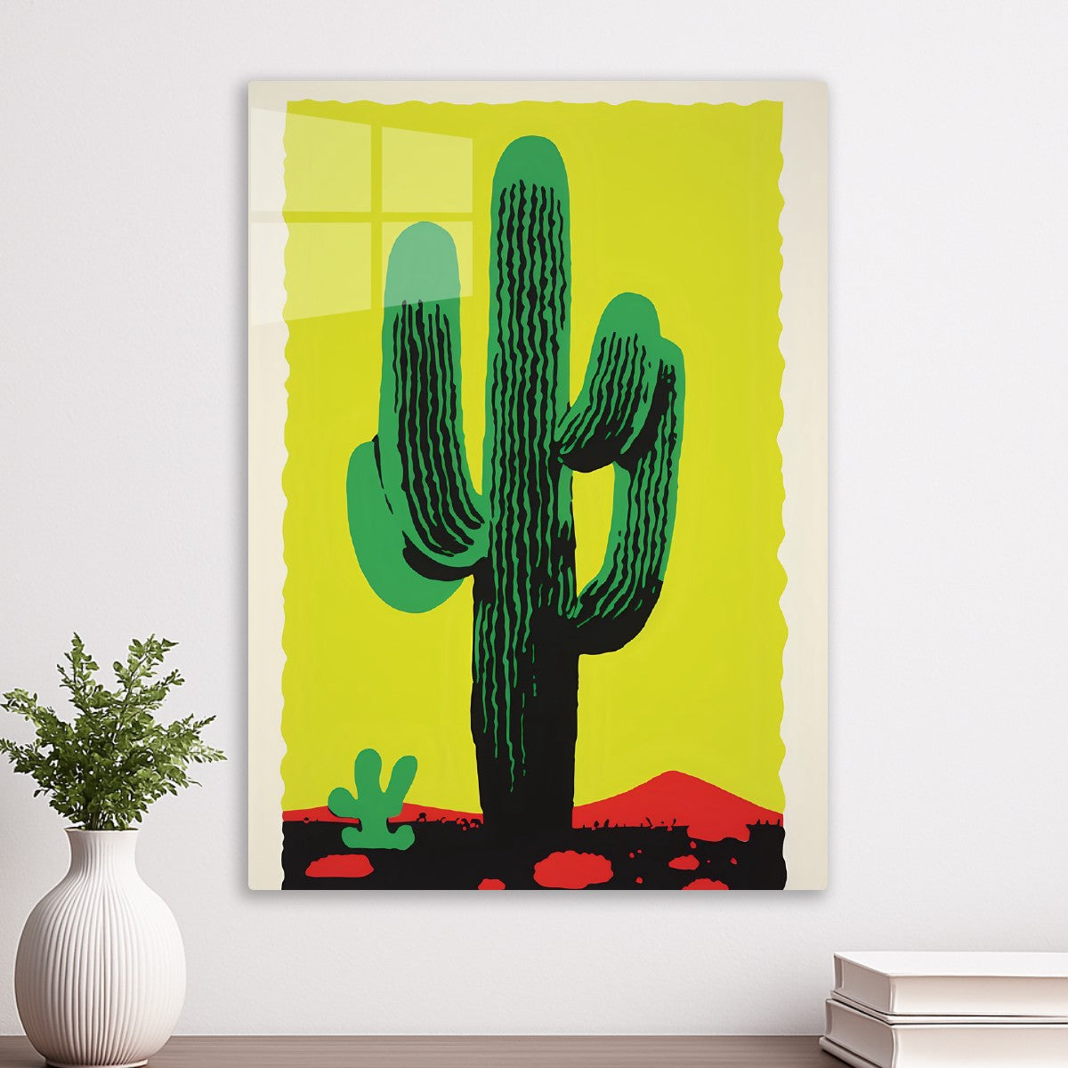 Pop Art Desert Cactus