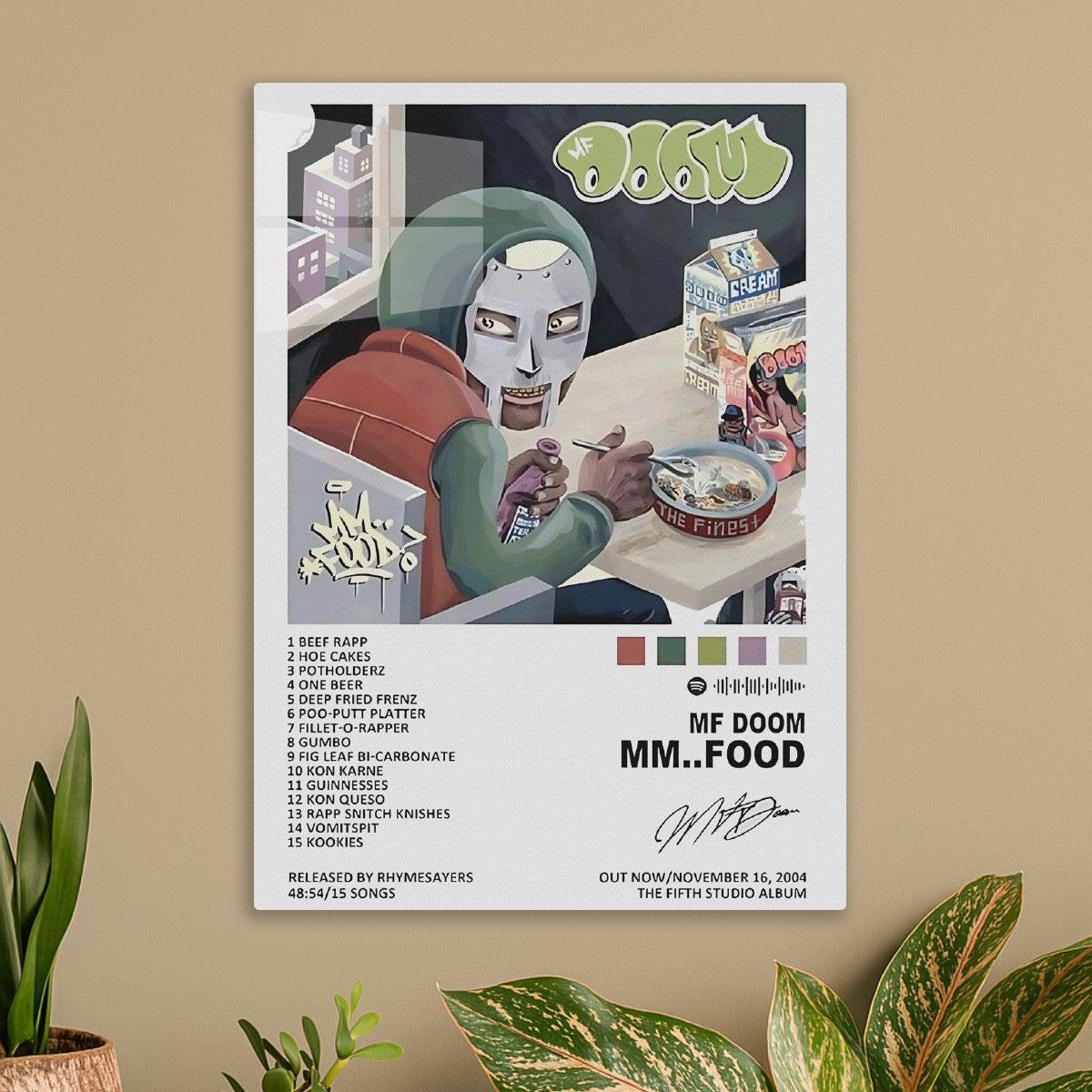 MF DOOM Album Cover