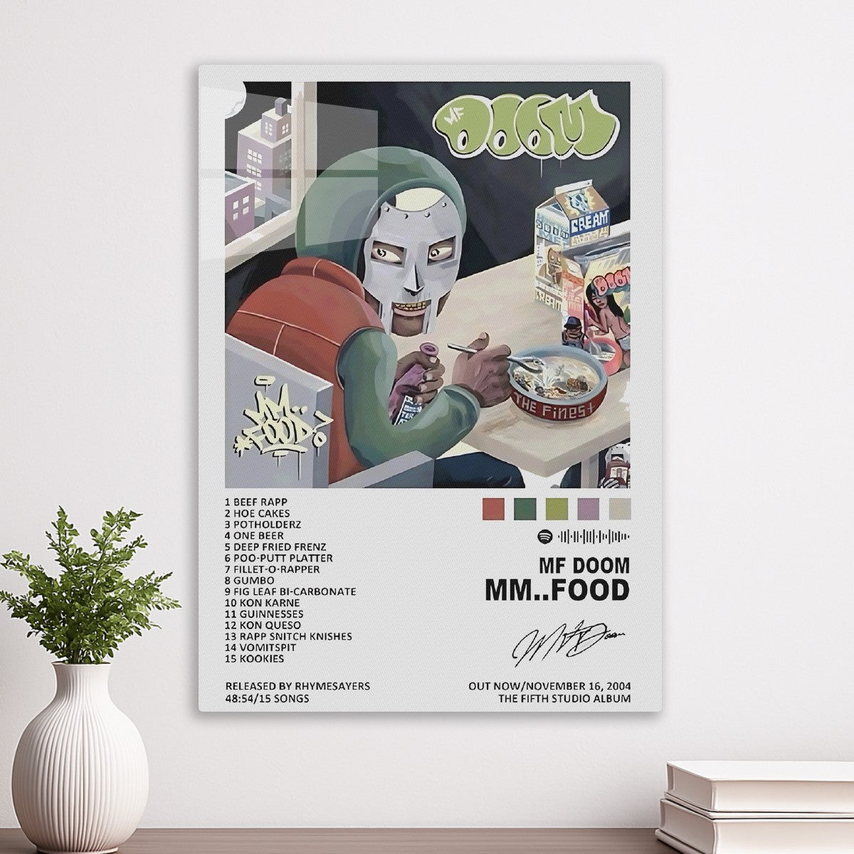 MF DOOM Album Cover