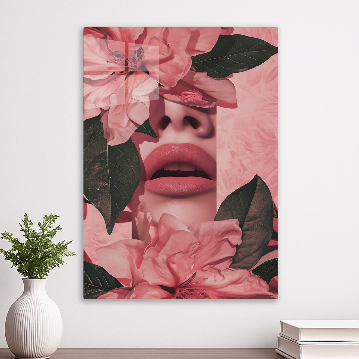 Floral Lips & Petal Kiss