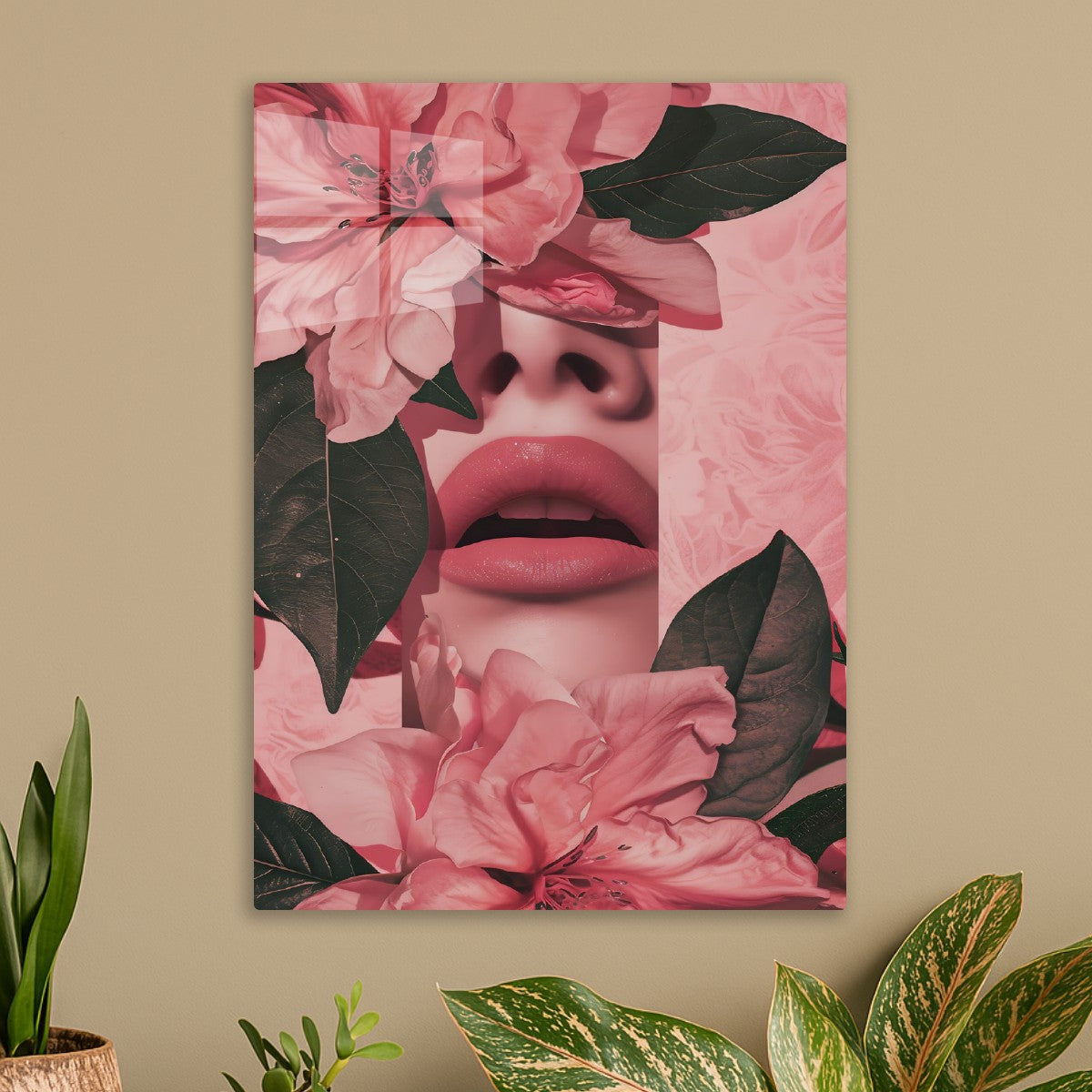Floral Lips & Petal Kiss