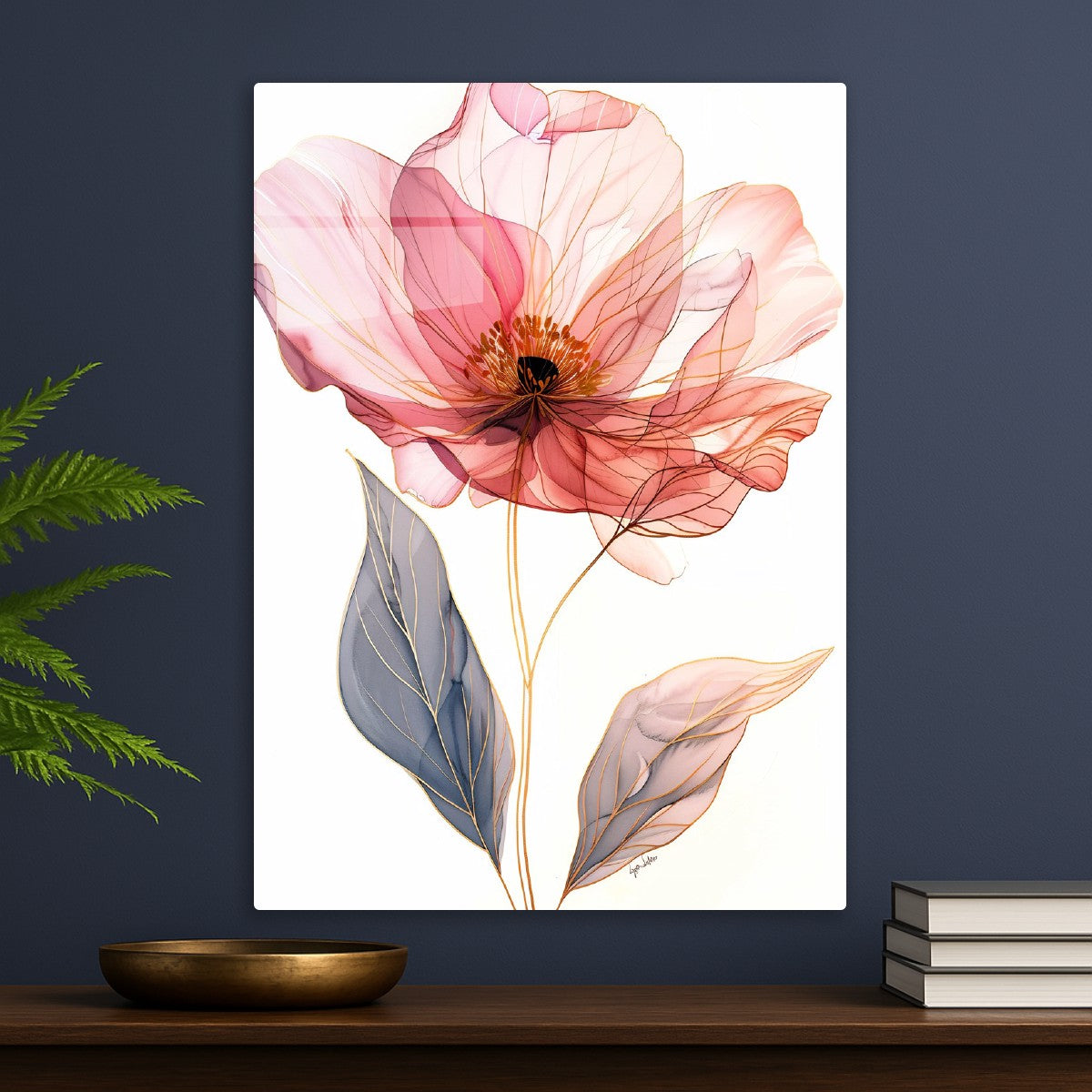 Elegant Transparent Bloom