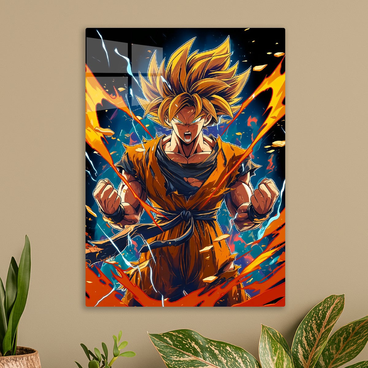 Goku Ssj Charging up!