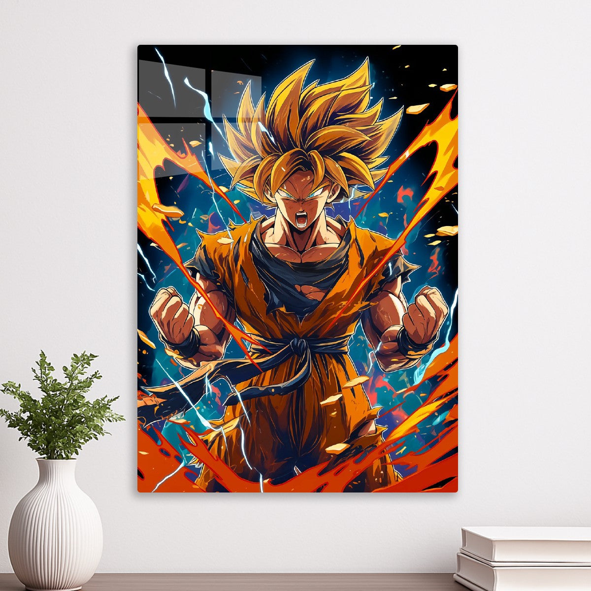 Goku Ssj Charging up!