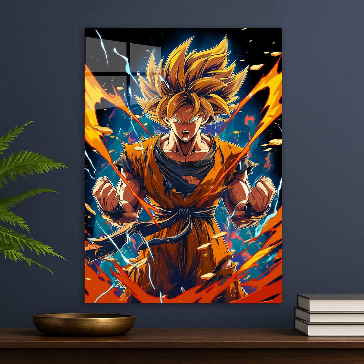 Goku Ssj Charging up!