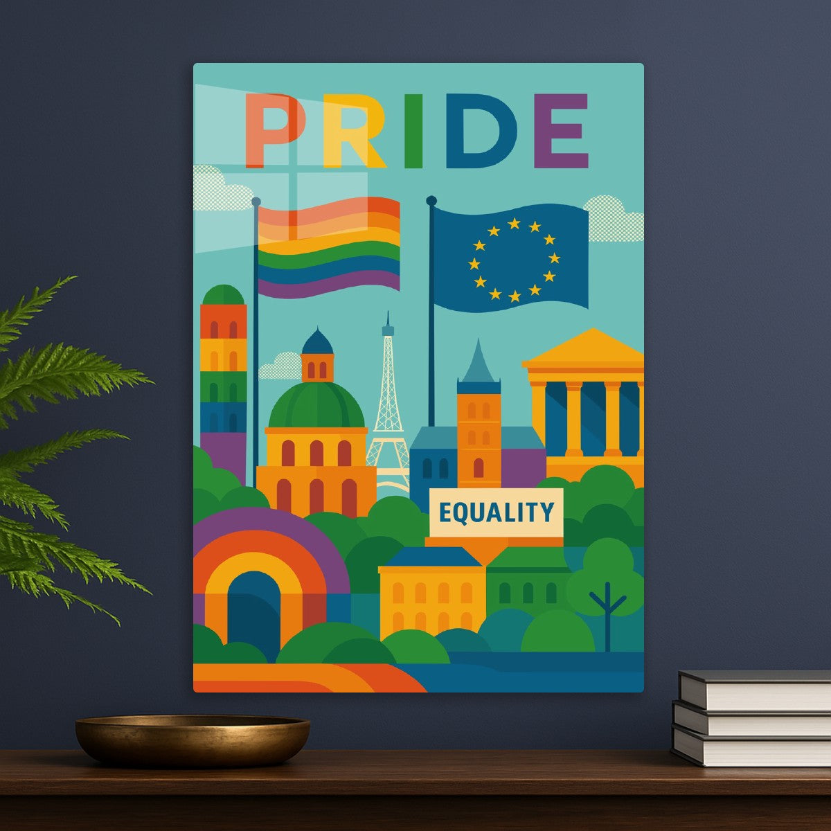 Pride and Equality Cityscape