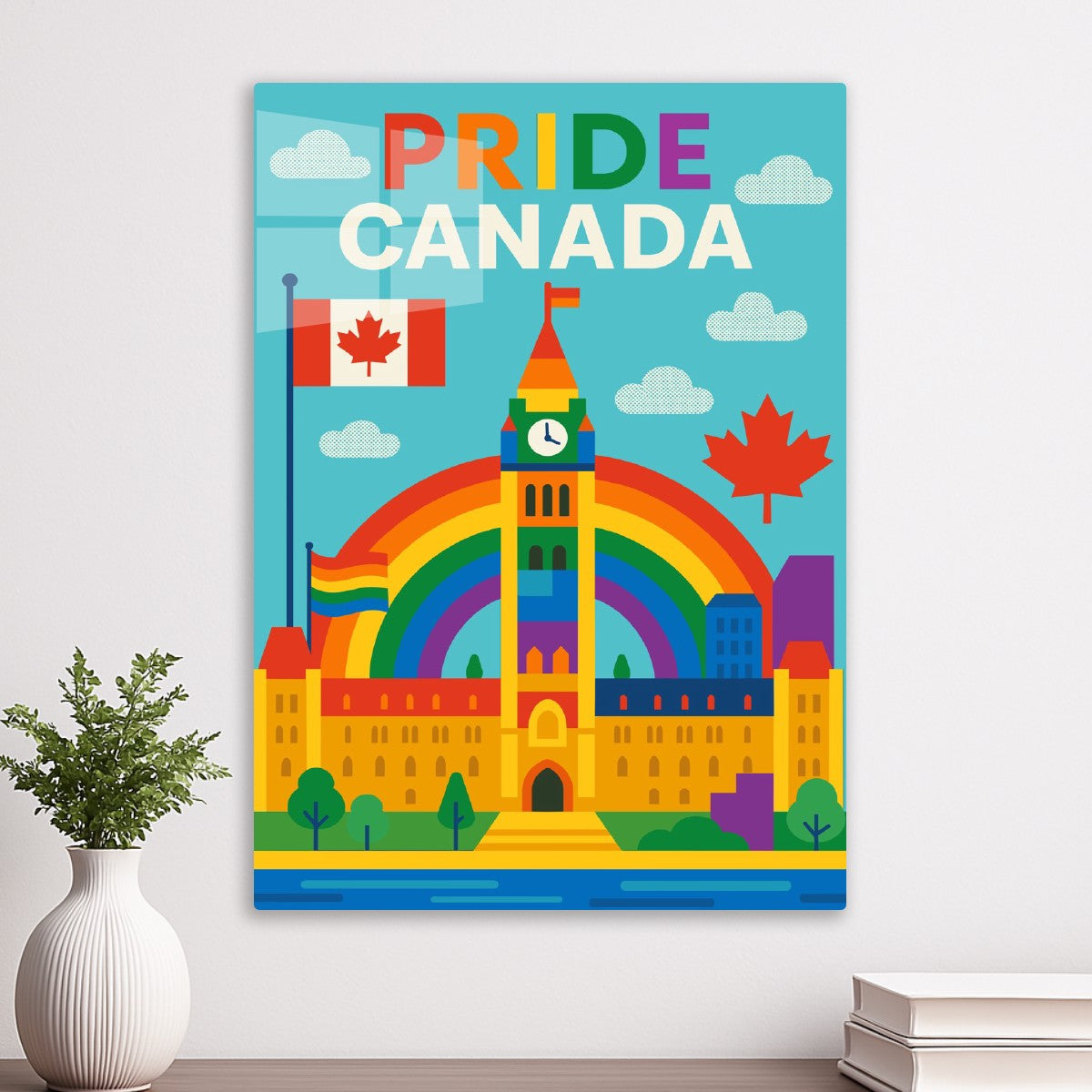 Pride Canada Illustration