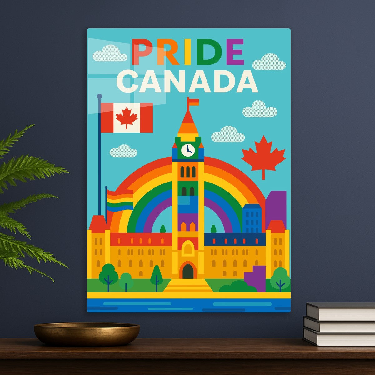 Pride Canada Illustration