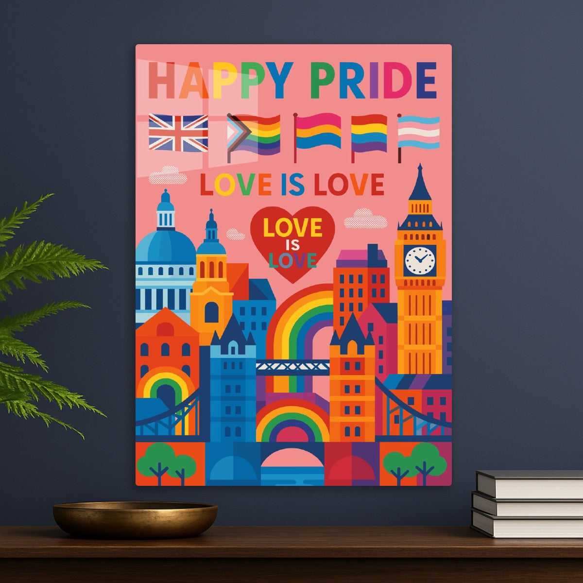 Happy Pride London Skyline