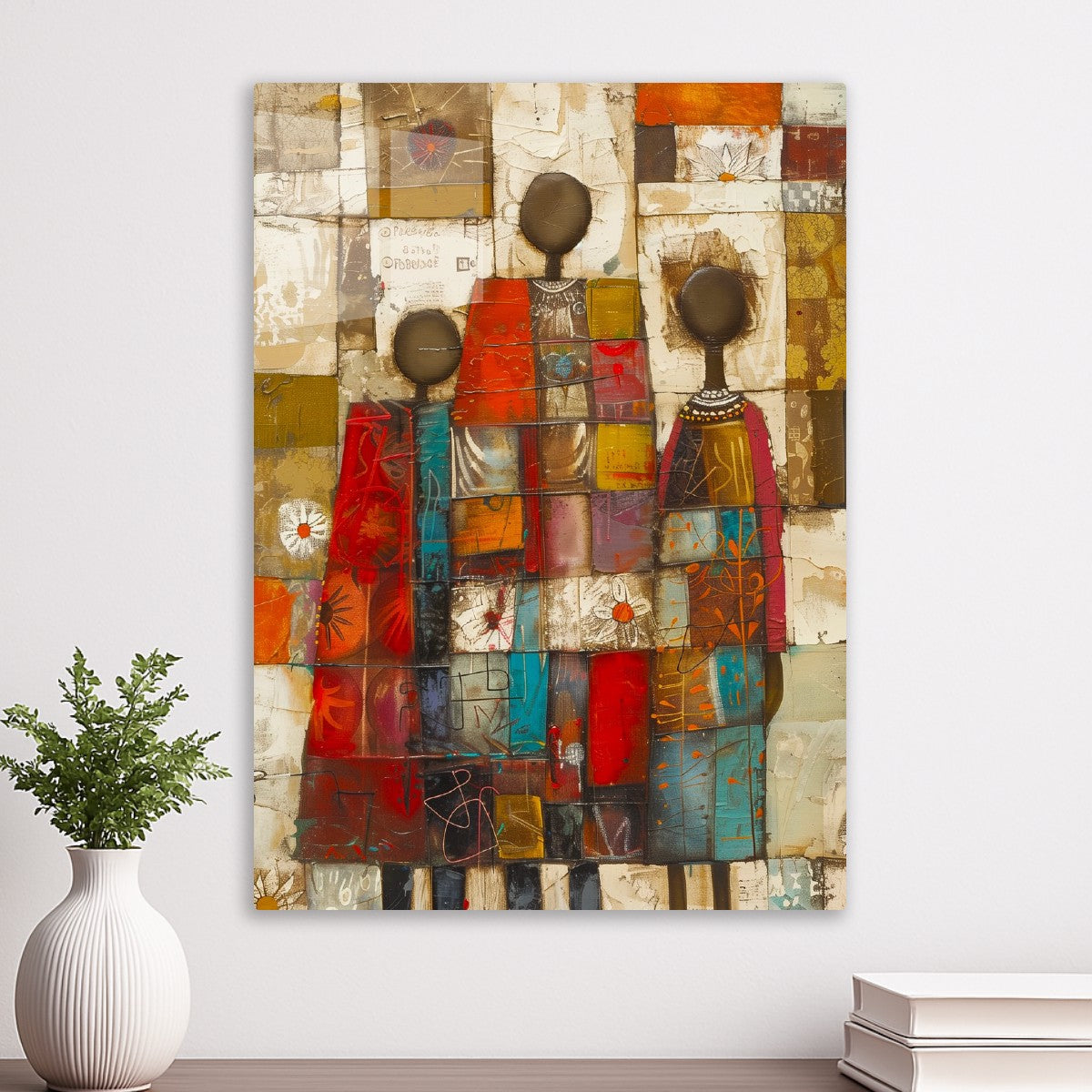 African Heritage Mixed Media