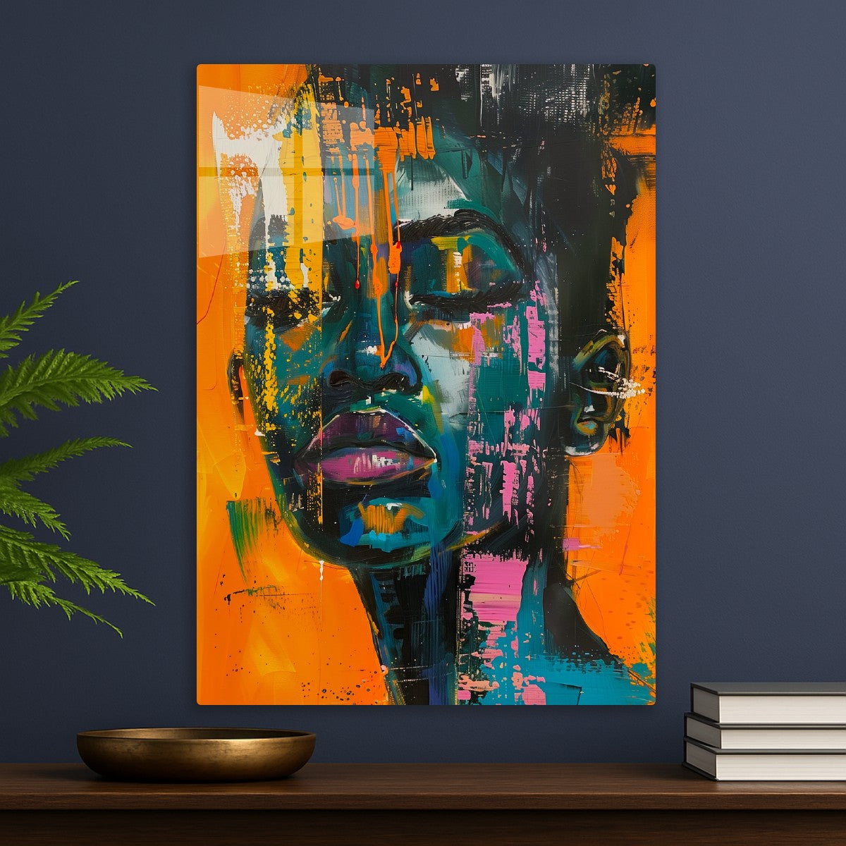 Expressive Color Portrait