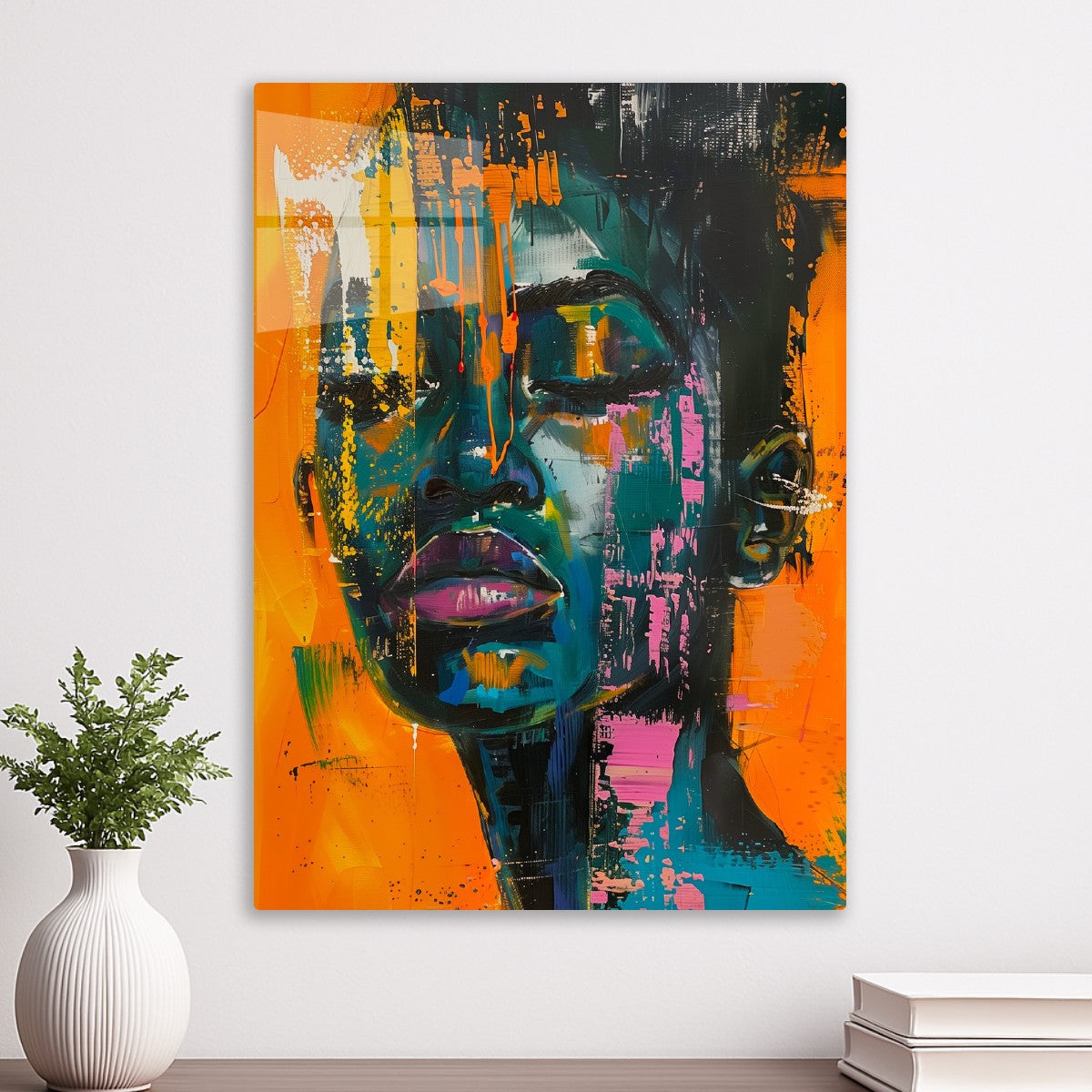 Expressive Color Portrait