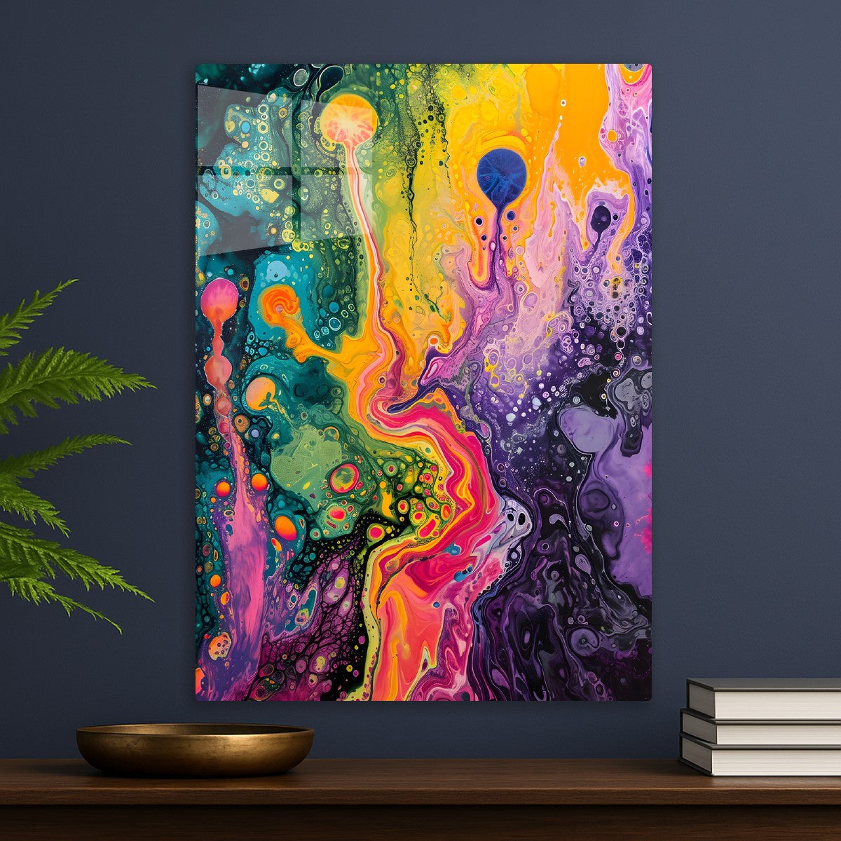 Psychedelic Fluid Abstract