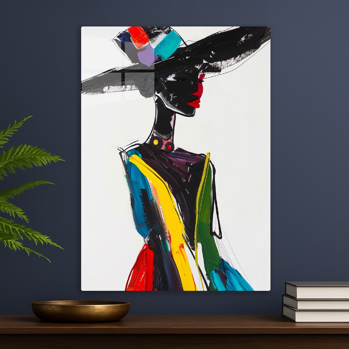 Abstract Portrait of a Lady
