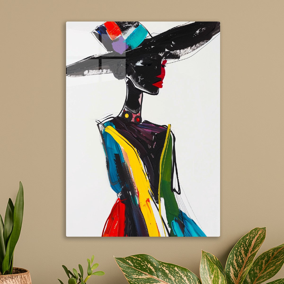 Abstract Portrait of a Lady