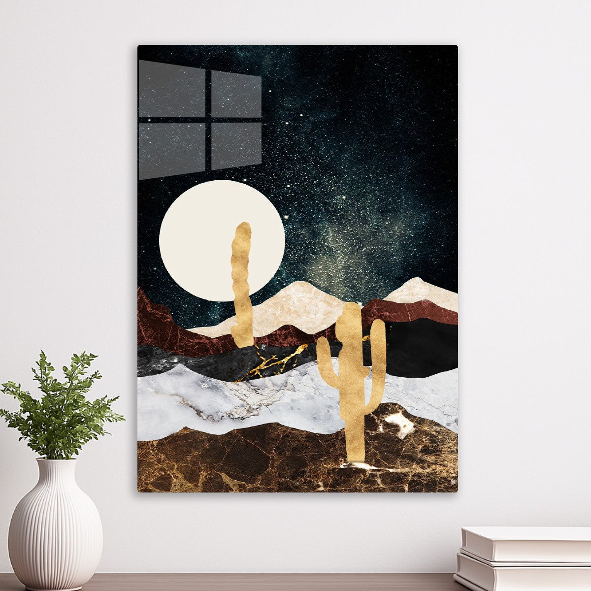 Celestial Desert Landscape