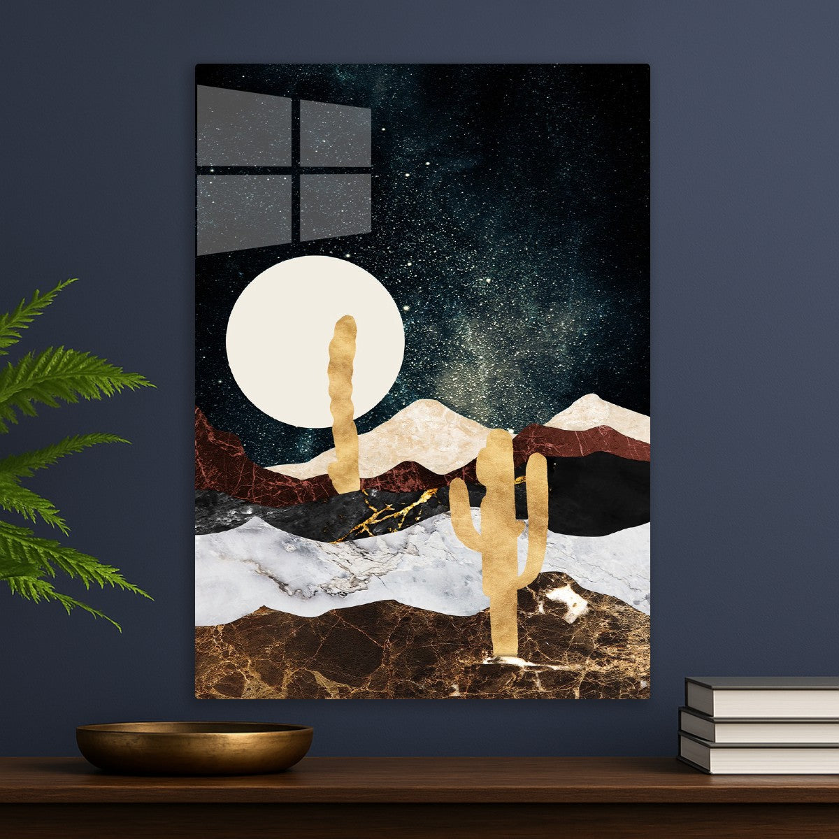 Celestial Desert Landscape