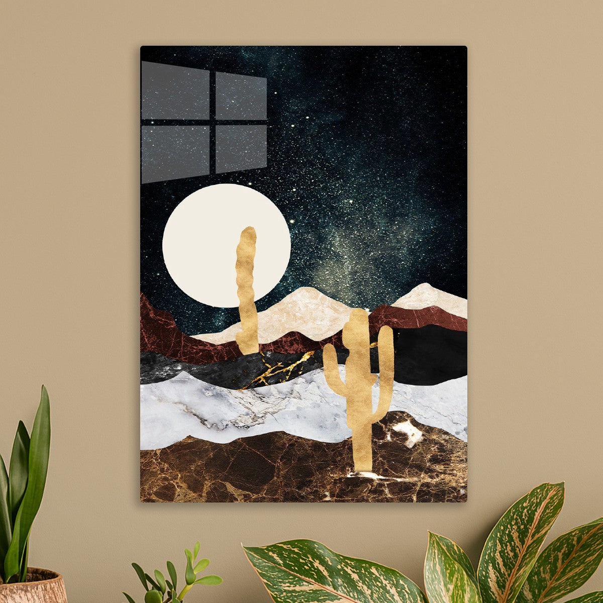 Celestial Desert Landscape