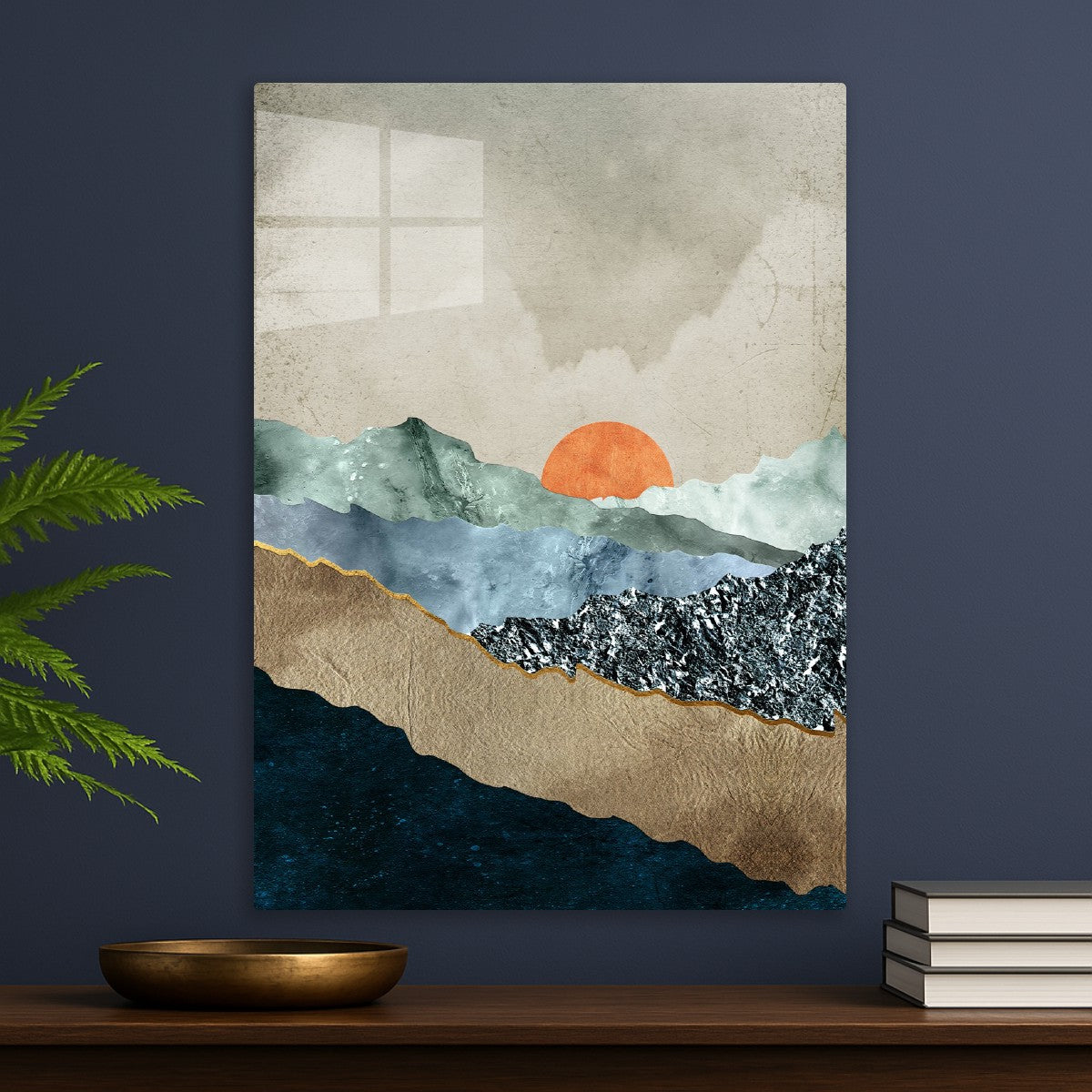 Minimal Sunset Over Layered
