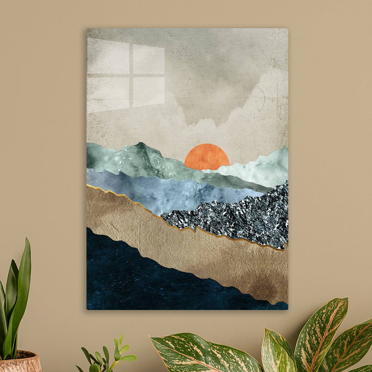 Minimal Sunset Over Layered