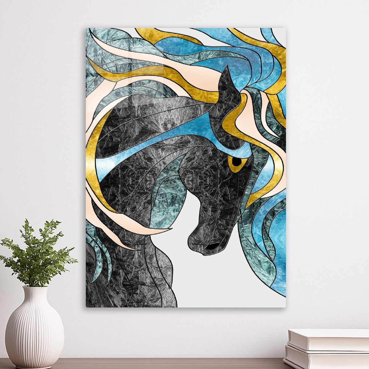 Majestic Abstract Horse Art