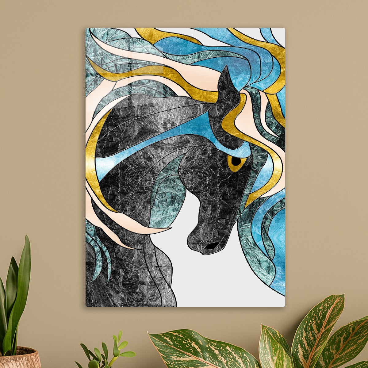 Majestic Abstract Horse Art