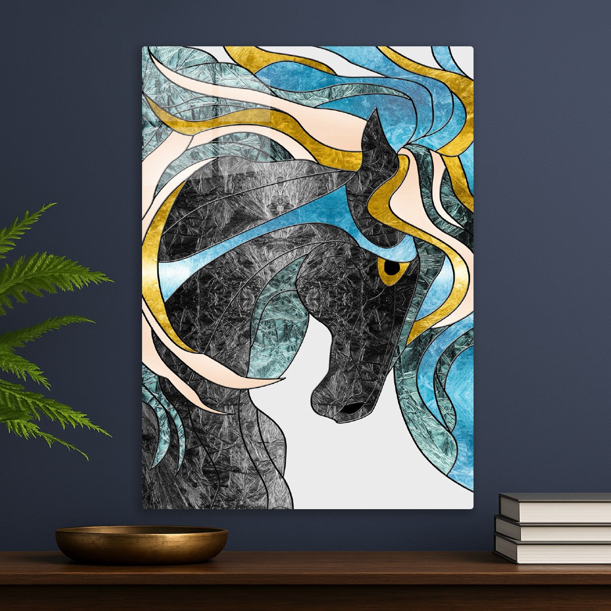 Majestic Abstract Horse Art