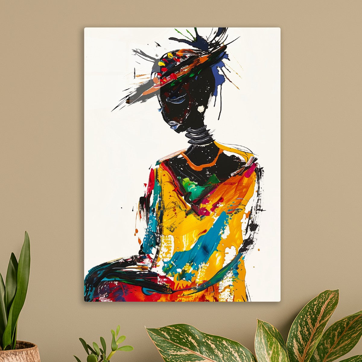 Color Splash Muse Abstract