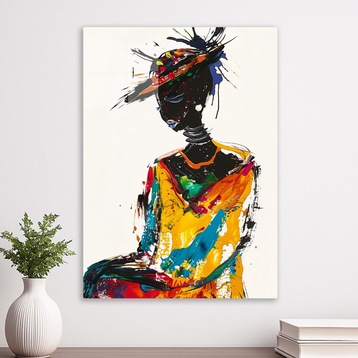 Color Splash Muse Abstract