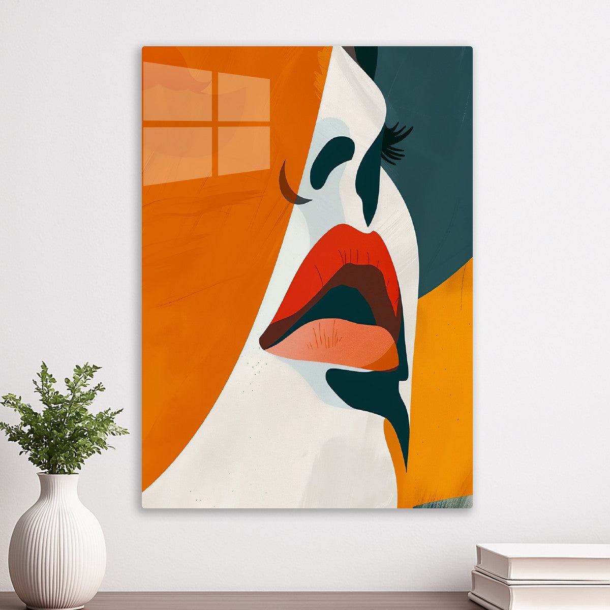 Veiled Expression Abstract