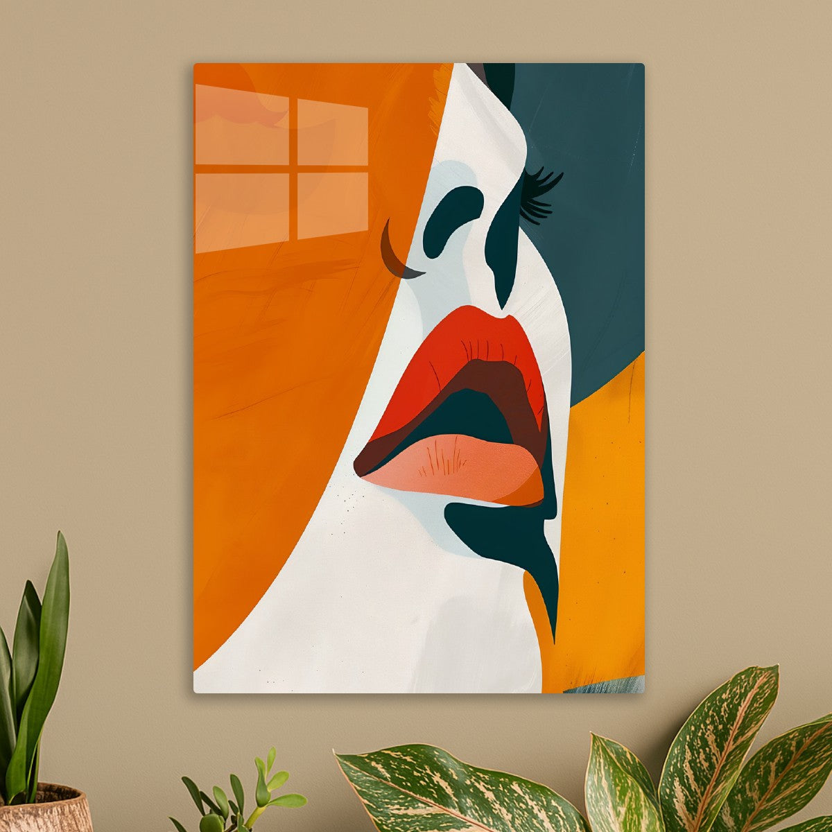 Veiled Expression Abstract