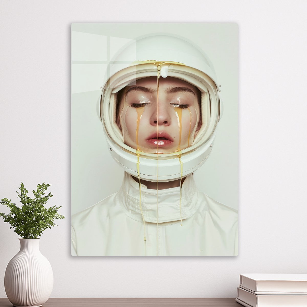 Surreal Portrait of Astronaut