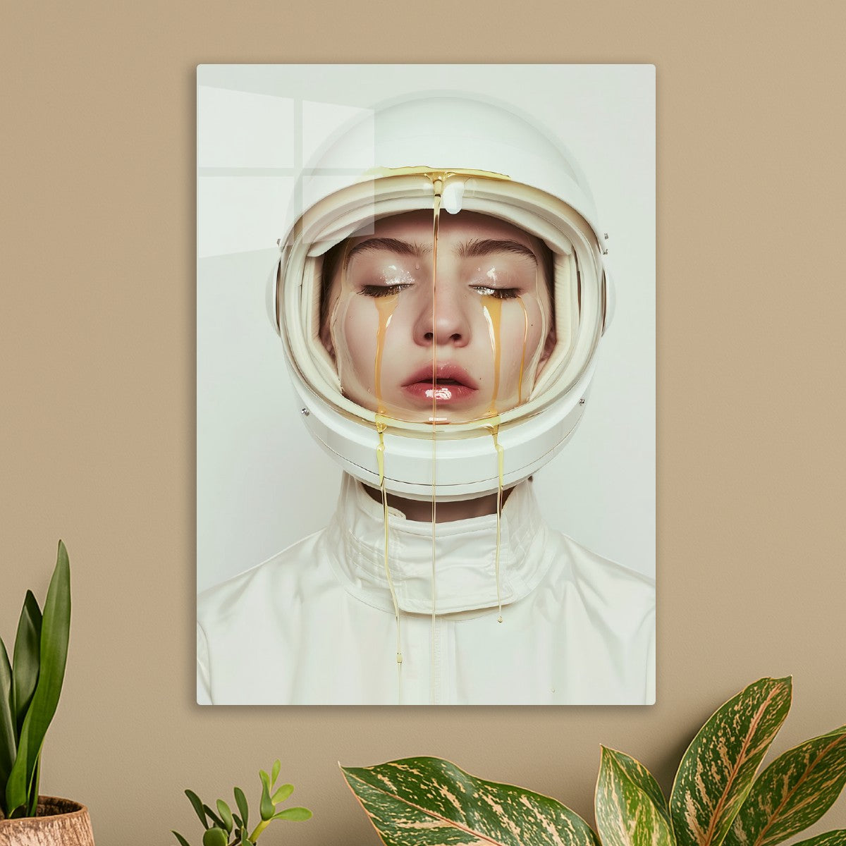Surreal Portrait of Astronaut
