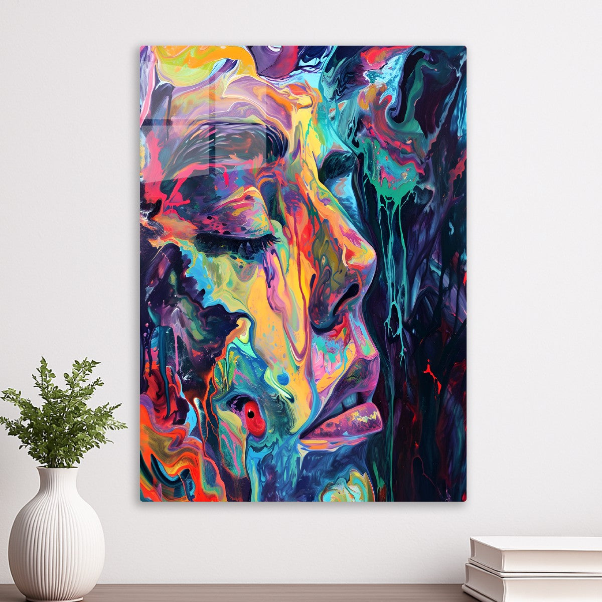 Psychedelic Abstract Portrait