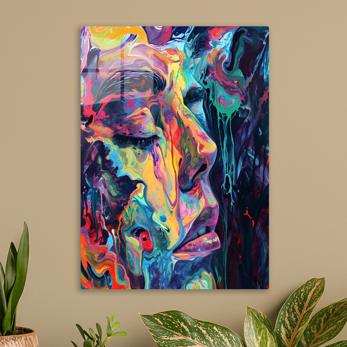 Psychedelic Abstract Portrait