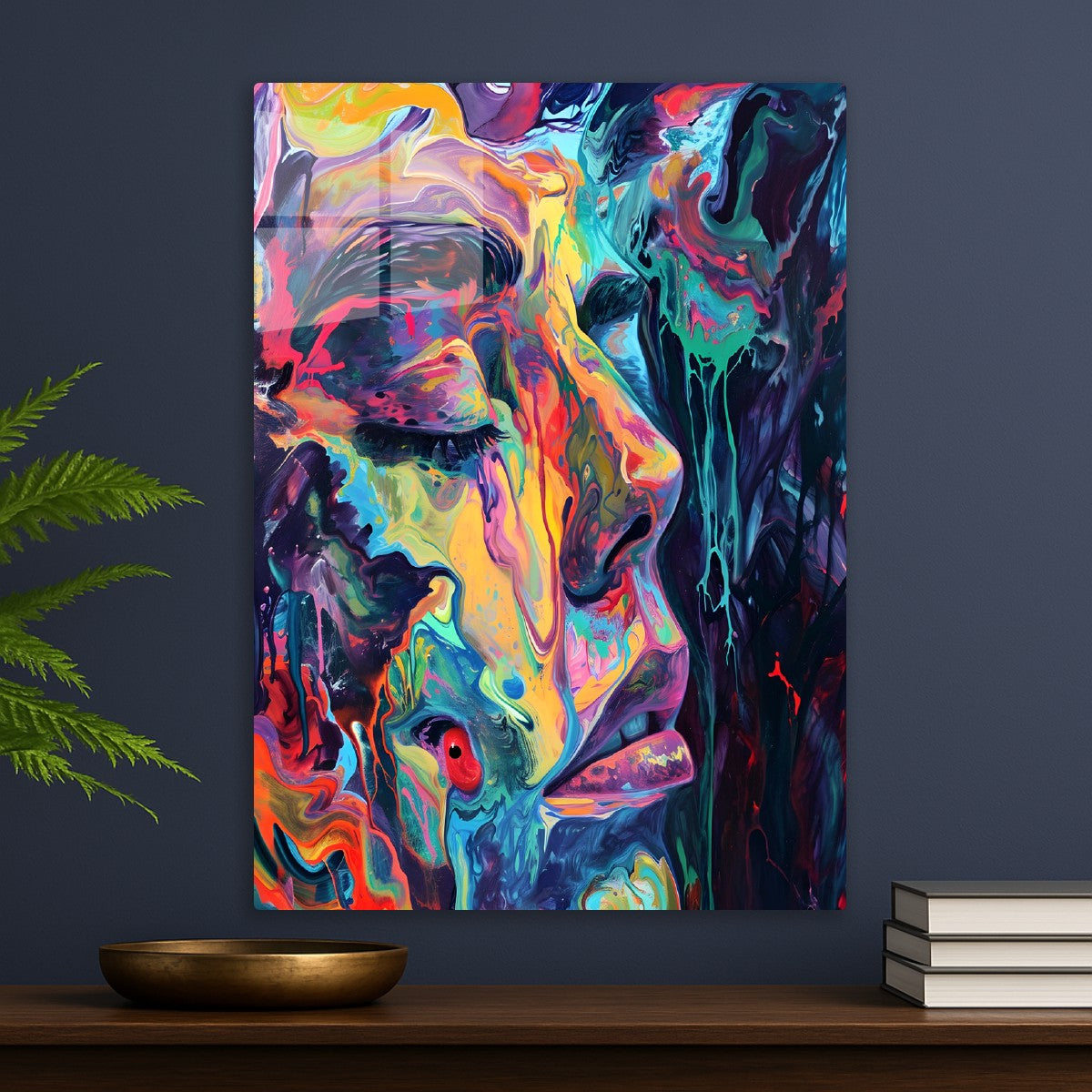 Psychedelic Abstract Portrait
