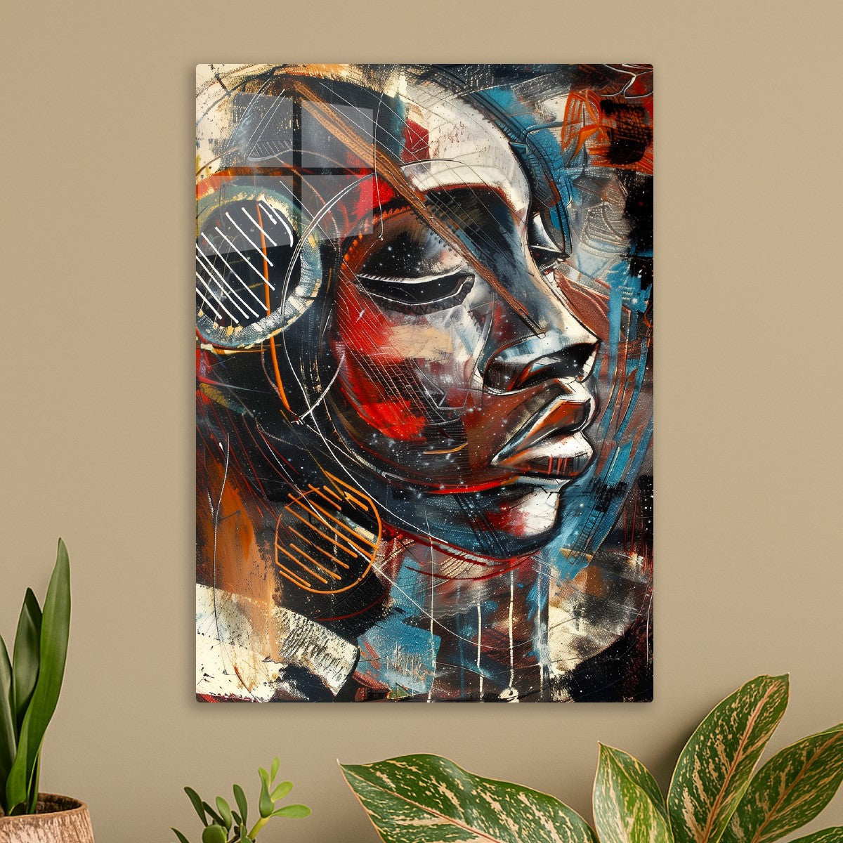 Galactic Tribal Portrait