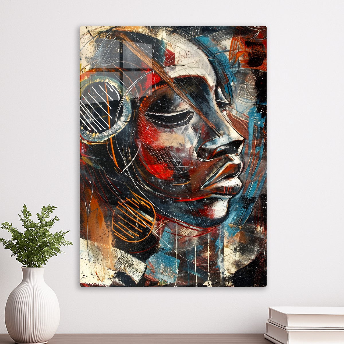 Galactic Tribal Portrait