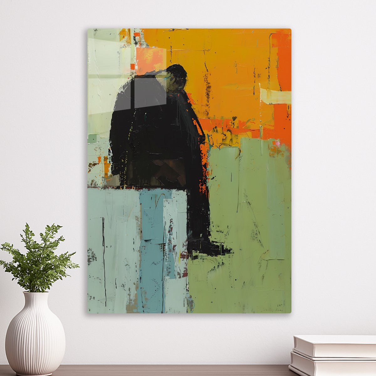 Horn Bearer African Silhouette