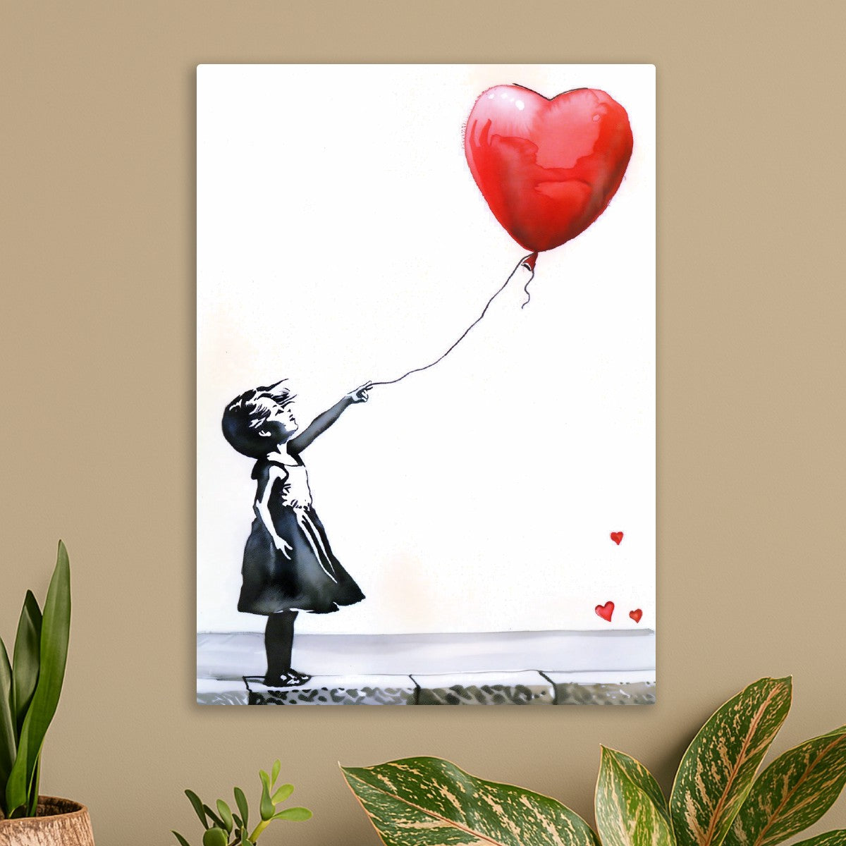 Holding On Red Balloon Hope