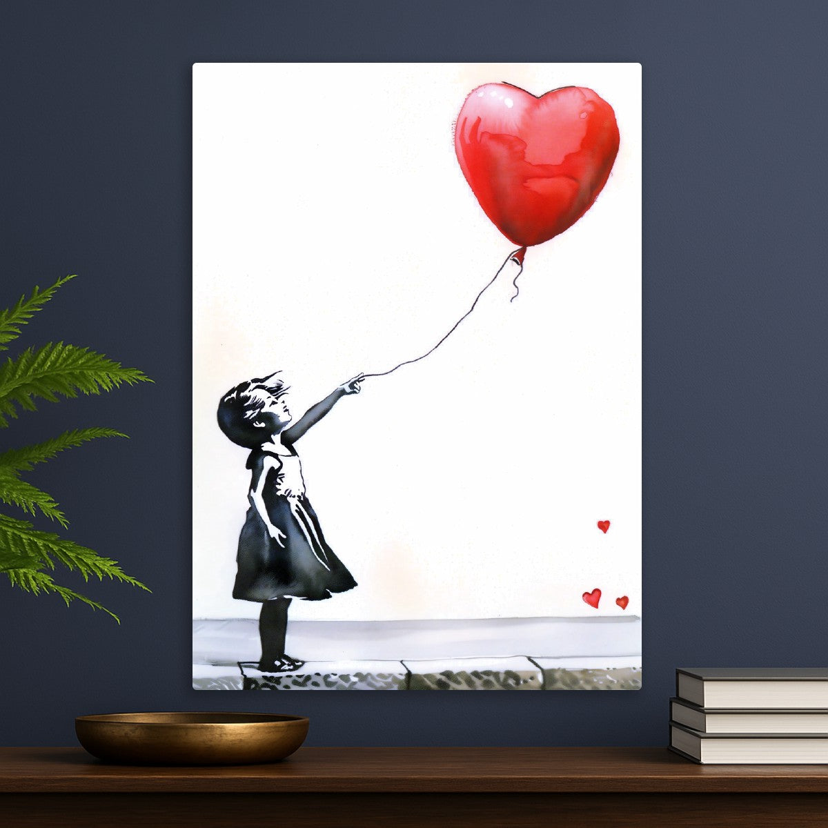 Holding On Red Balloon Hope
